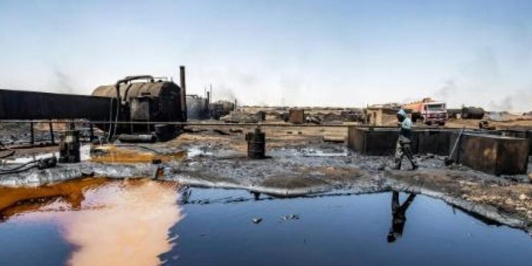 تلوث نفطي يهدد صحة السكان في شمال شرق سوريا
