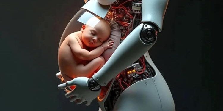 الصين تبهر العالم: تطوير أول روبوت قادر على الحمل والولادة   