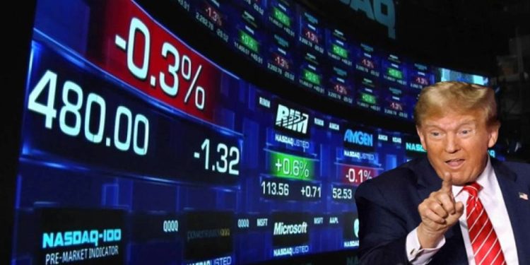 هبوط كبير في الأسواق العالمية بسبب الرسوم الجمركية الامريكية