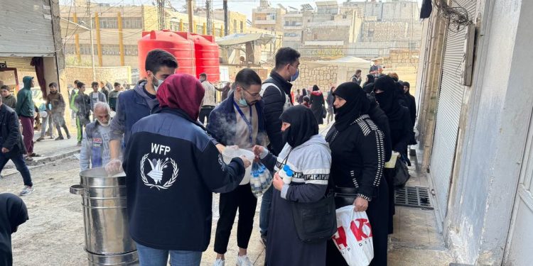 برنامج الأغذية العالمي يقدّم مساعدات غذائية لنحو 6.8 ملايين شخص في سوريا