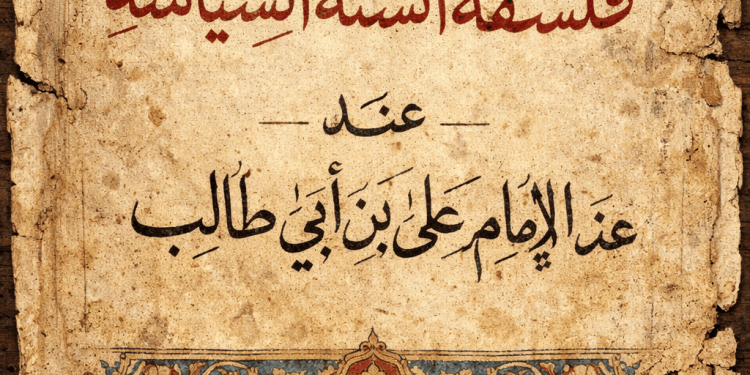 فلسفة (أنسنه السياسة) عند الإمام علي بن أبي طالب عليه السلام